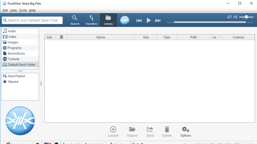 FrostWire Screenshot 1