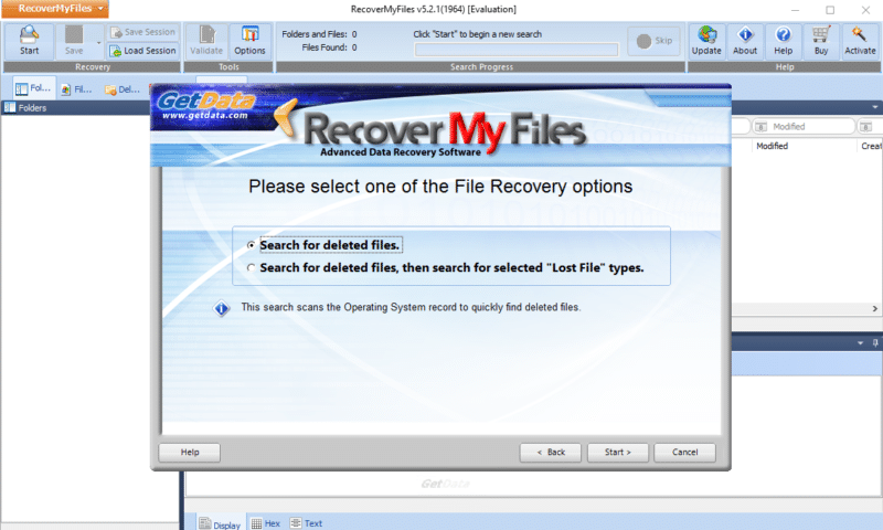 Recover My Files Screenshot 1