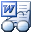 Microsoft Office Word Viewer Icon 32px