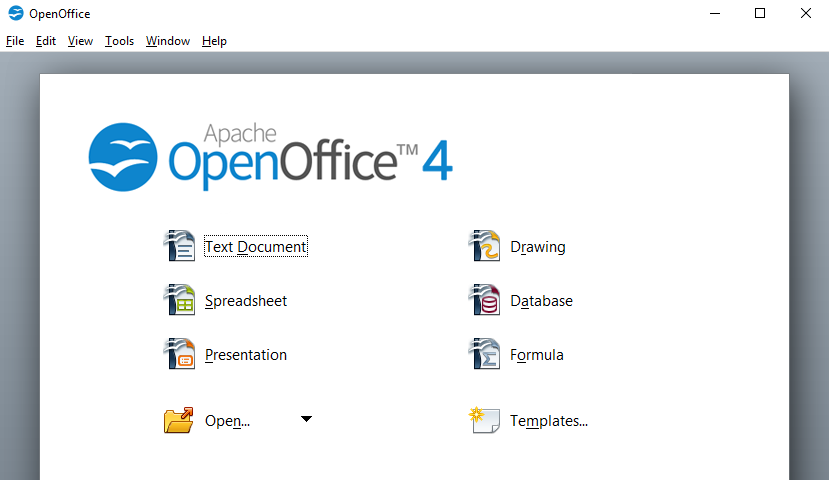 OpenOffice Screenshot 1