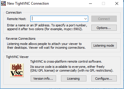 TightVNC Screenshot for Windows11