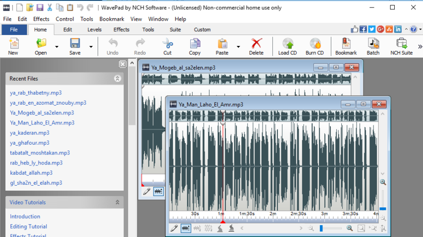 WavePad Sound Editor Screenshot 1