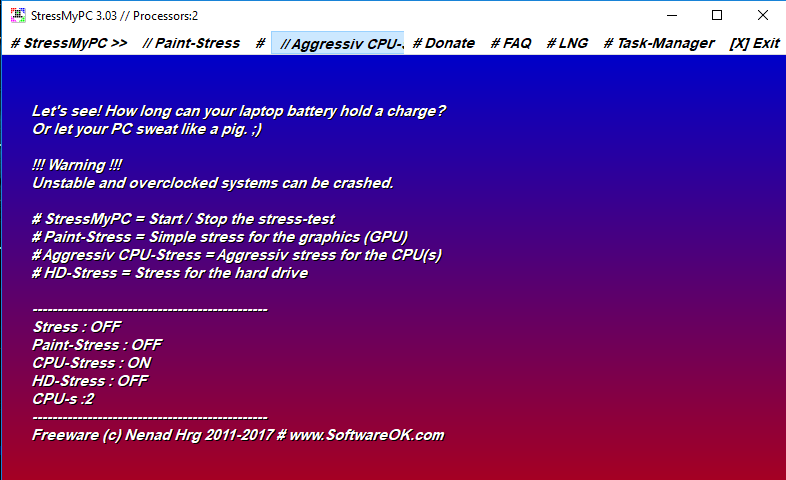 StressMyPC Review