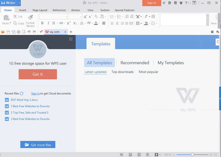 Шаблоны для презентаций wps office бесплатно