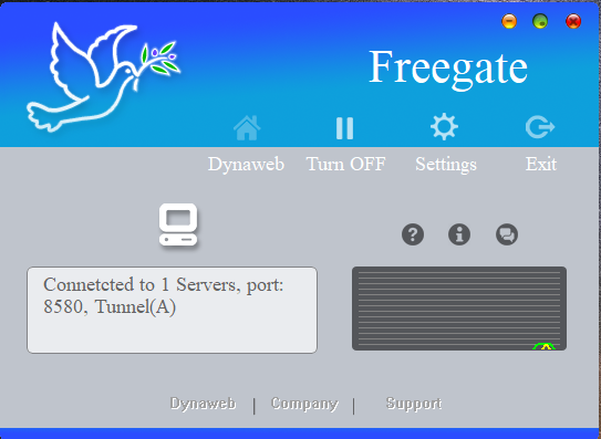 Freegate Screenshot for Windows11