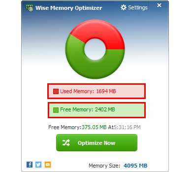 Wise Memory Optimizer 4.1.9.122 for mac instal free