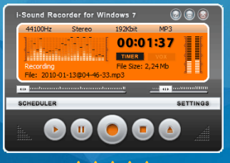 i-Sound Recorder Screenshot
