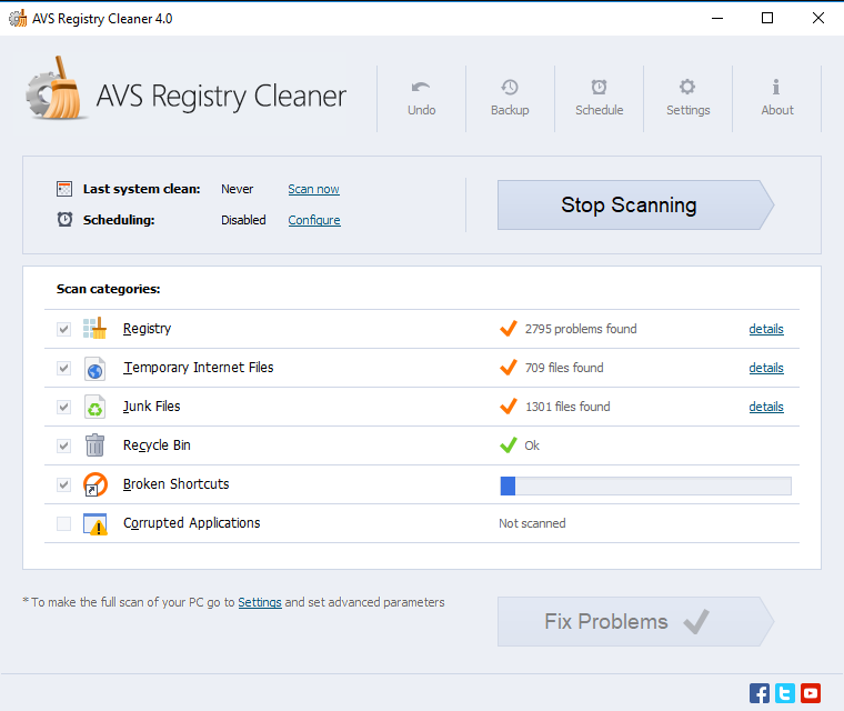 avs registry cleaner windows 11