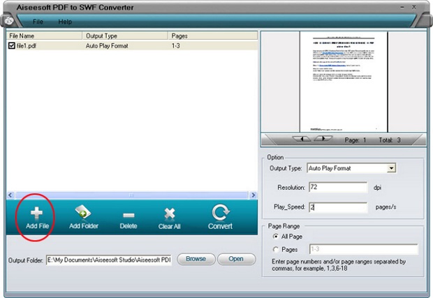 Aiseesoft PDF to SWF Converter Review