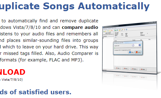 Audio Comparer Screenshot for Windows11