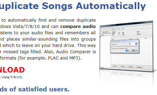 Audio Comparer Screenshot