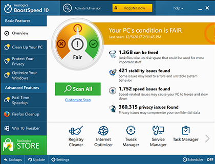 auslogics boostspeed 10 download