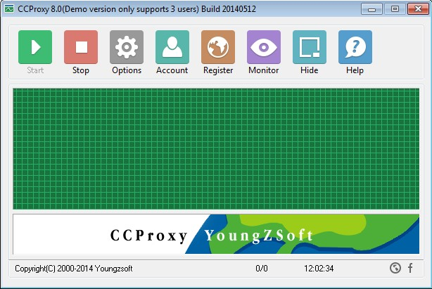 CCProxy Screenshot