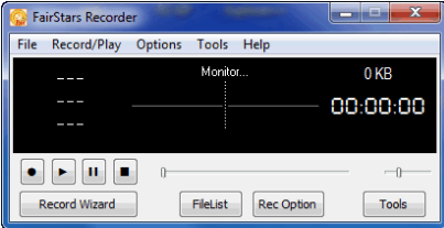 FairStars Recorder Screenshot for Windows11