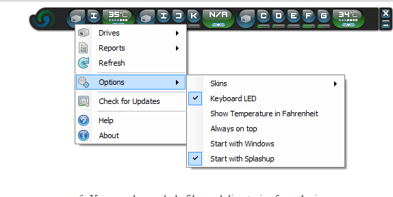 O&O DriveLED Screenshot for Windows11