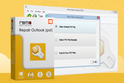 Remo Repair Outlook Screenshot for Windows11