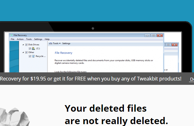 TweakBit File Recovery screenshot