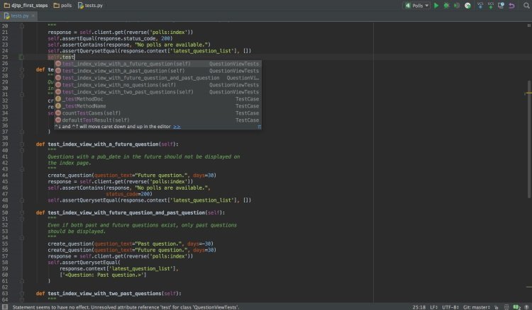 PyCharm Screenshot