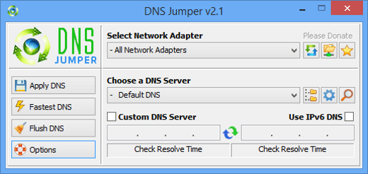 Dns Jumper Screenshot for Windows11