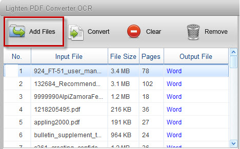 Lighten PDF Converter OCR Screenshot 1