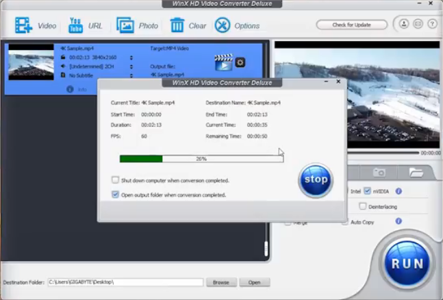 WinX YouTube Downloader Screenshot