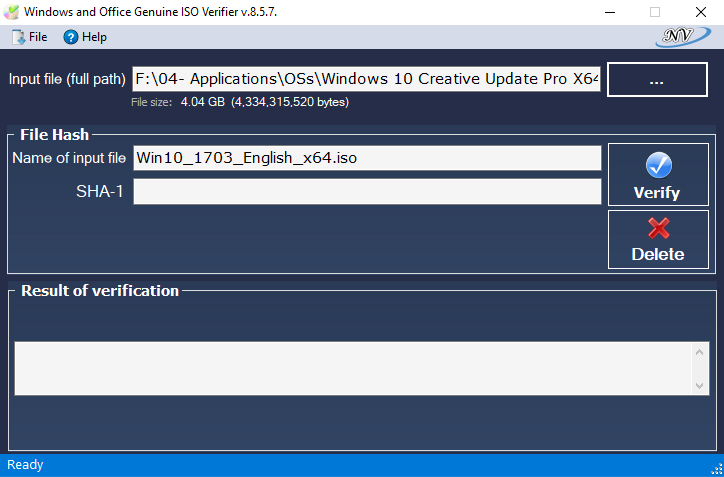 Windows and Office Genuine ISO Verifier Review