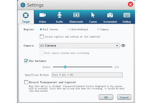 Gilisoft Screen Recorder Screenshot for Windows11