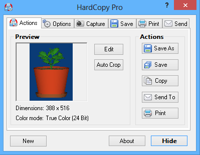 HardCopy Pro Screenshot for Windows11