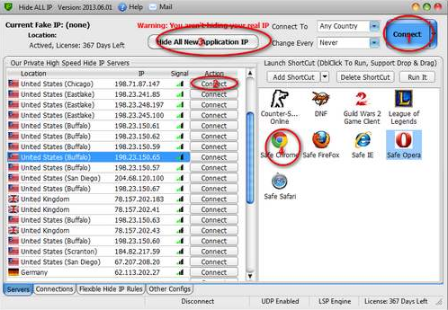 Hide ALL IP Screenshot for Windows11