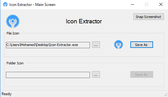 Icon Extractor Screenshot for Windows11
