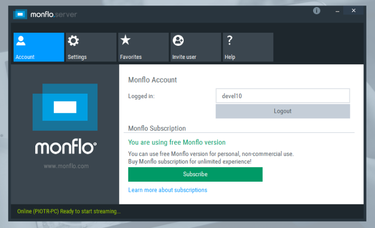 MONFLO Screenshot 2