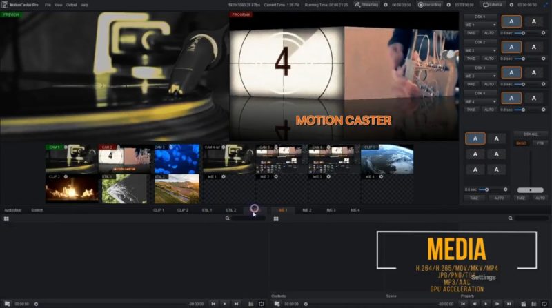 MotionCaster Screenshot 1