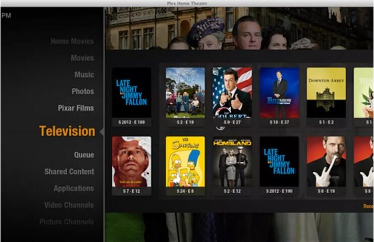 Plex Home Theater Screenshot