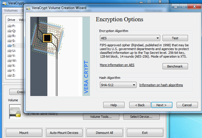 VeraCrypt Screenshot