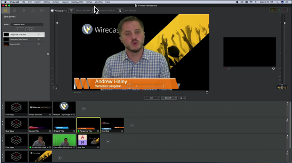 Wirecast Screenshot for Windows11