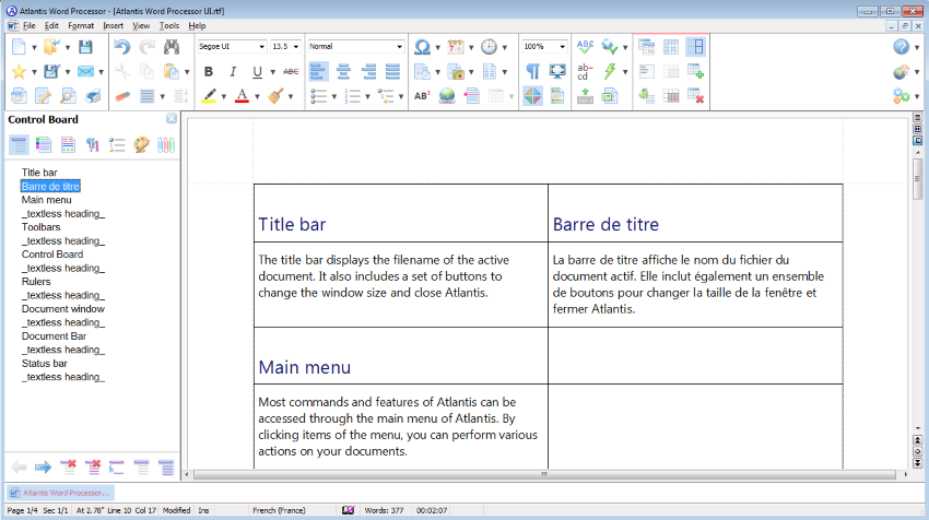 Atlantis Word Processor Screenshot 1