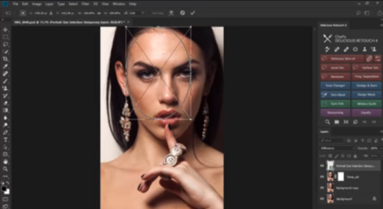Screenshot 1 for Delicious Retouch