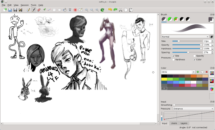 Drawpile Screenshot