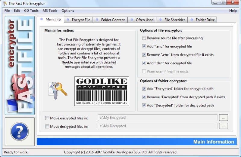Fast File Encryptor 11.5 for ipod download