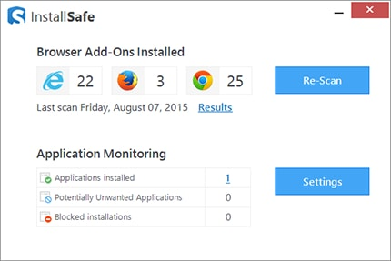 InstallSafe Screenshot for Windows11