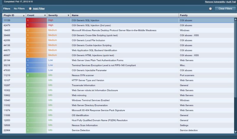 Nessus Vulnerability Scanner Review