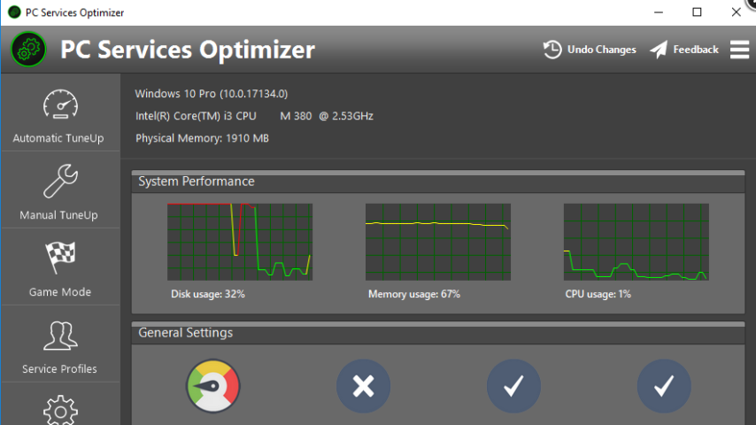 PC Services Optimizer Screenshot 1