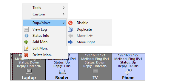 VS IP Monitor Screenshot for Windows11