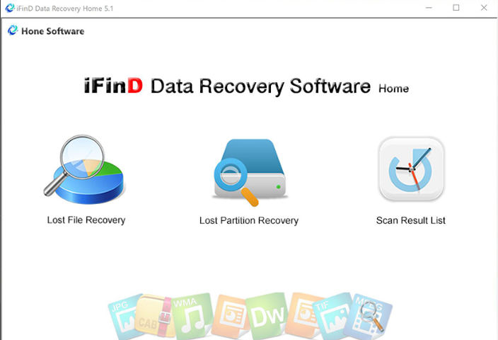 iFind Data Recovery Screenshot 1