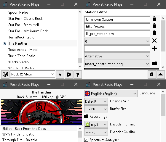 Pocket Radio Player Screenshot