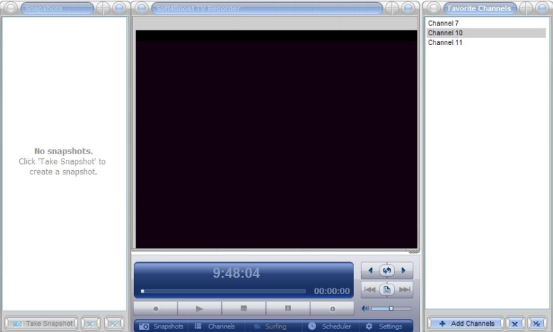 Soft4Boost TV Recorder Screenshot 1