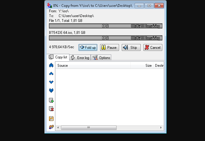 SuperCopier Screenshot 1 Supercopier Screenshot