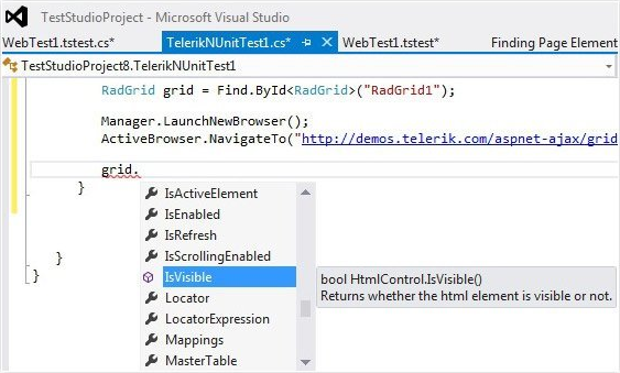 Telerik Testing Framework Screenshot for Windows11