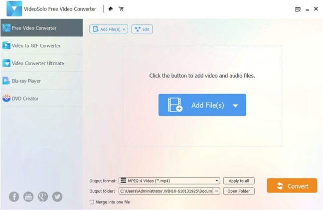 VideoSolo Free Video to GIF Converter Review