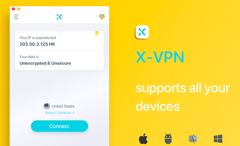 X-VPN Screenshot